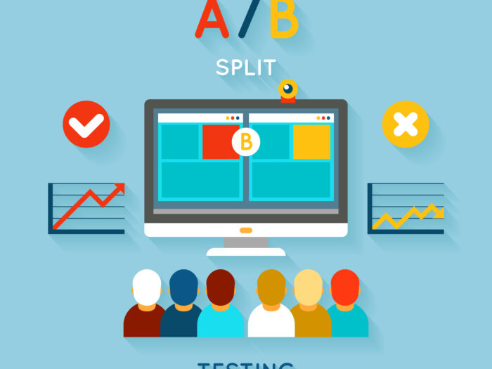 A/B testing untuk kampanye digital marketing.