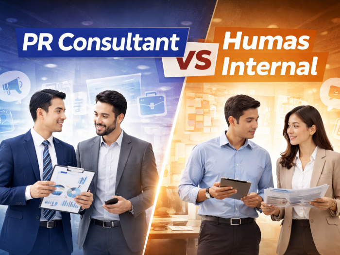 PR Consultant vs Humas Internal